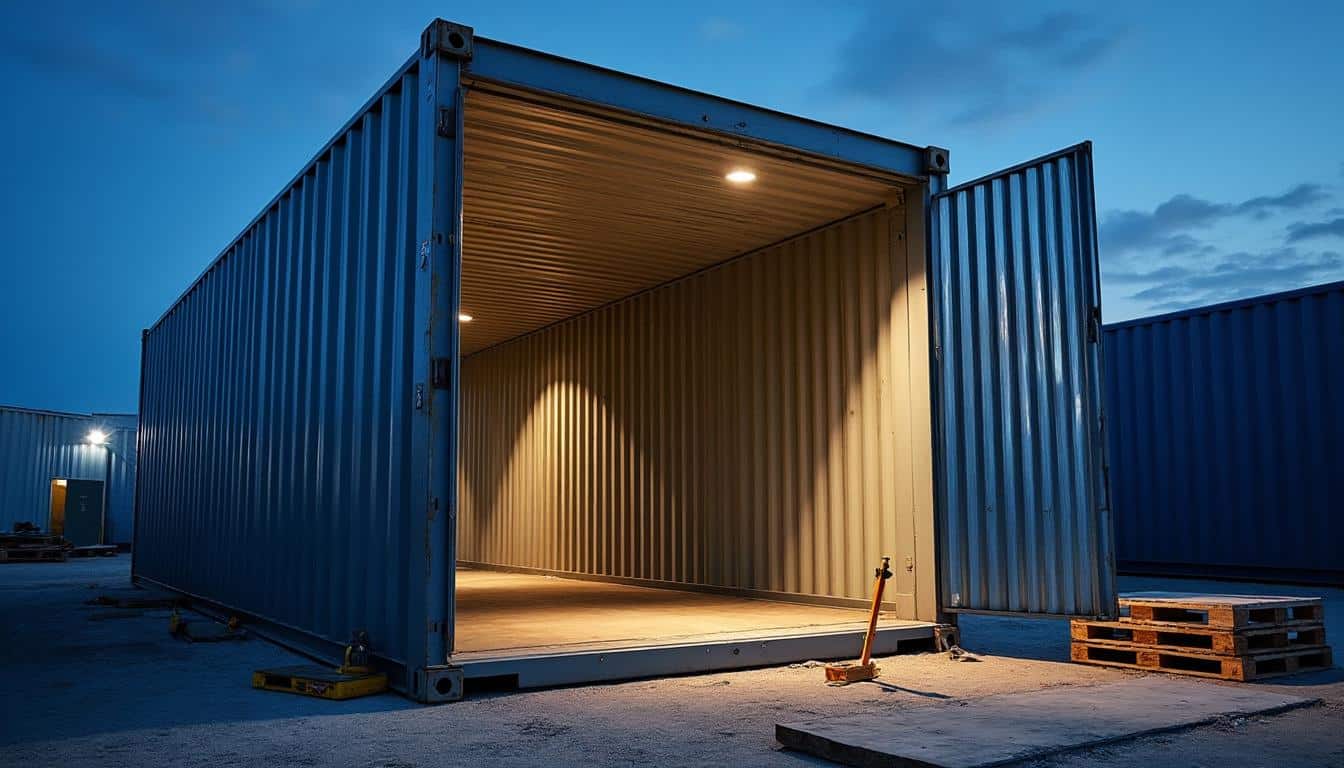 Illustration: Tout savoir sur les caractéristiques techniques du conteneur 40 pieds