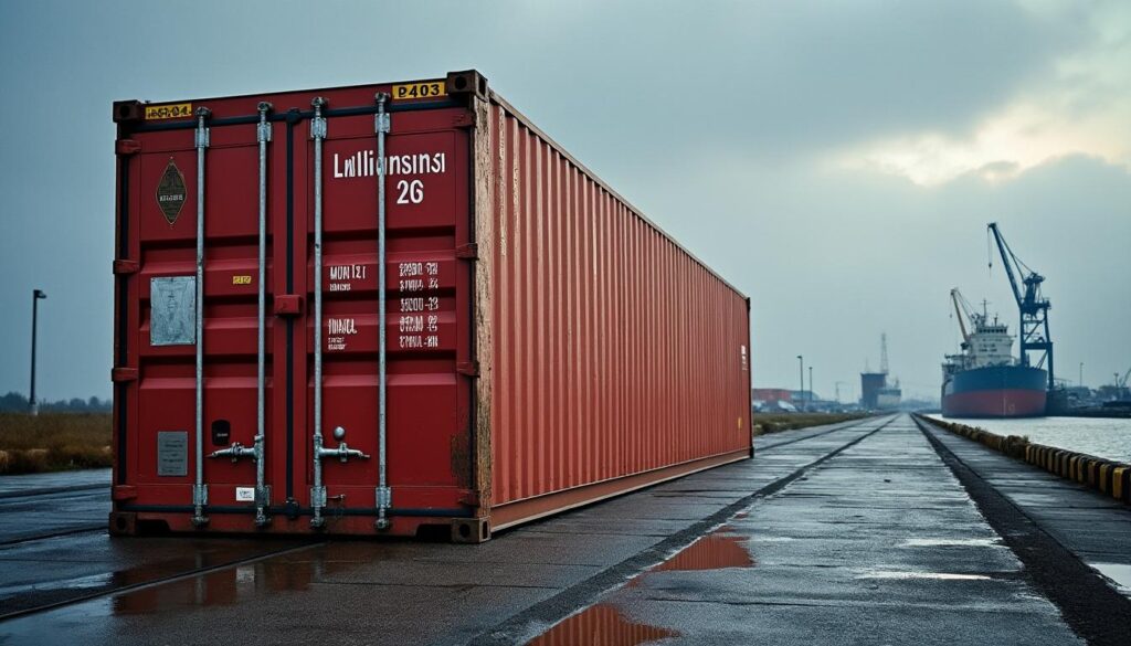 Conteneur 40 pieds : guide complet pour transport et stockage