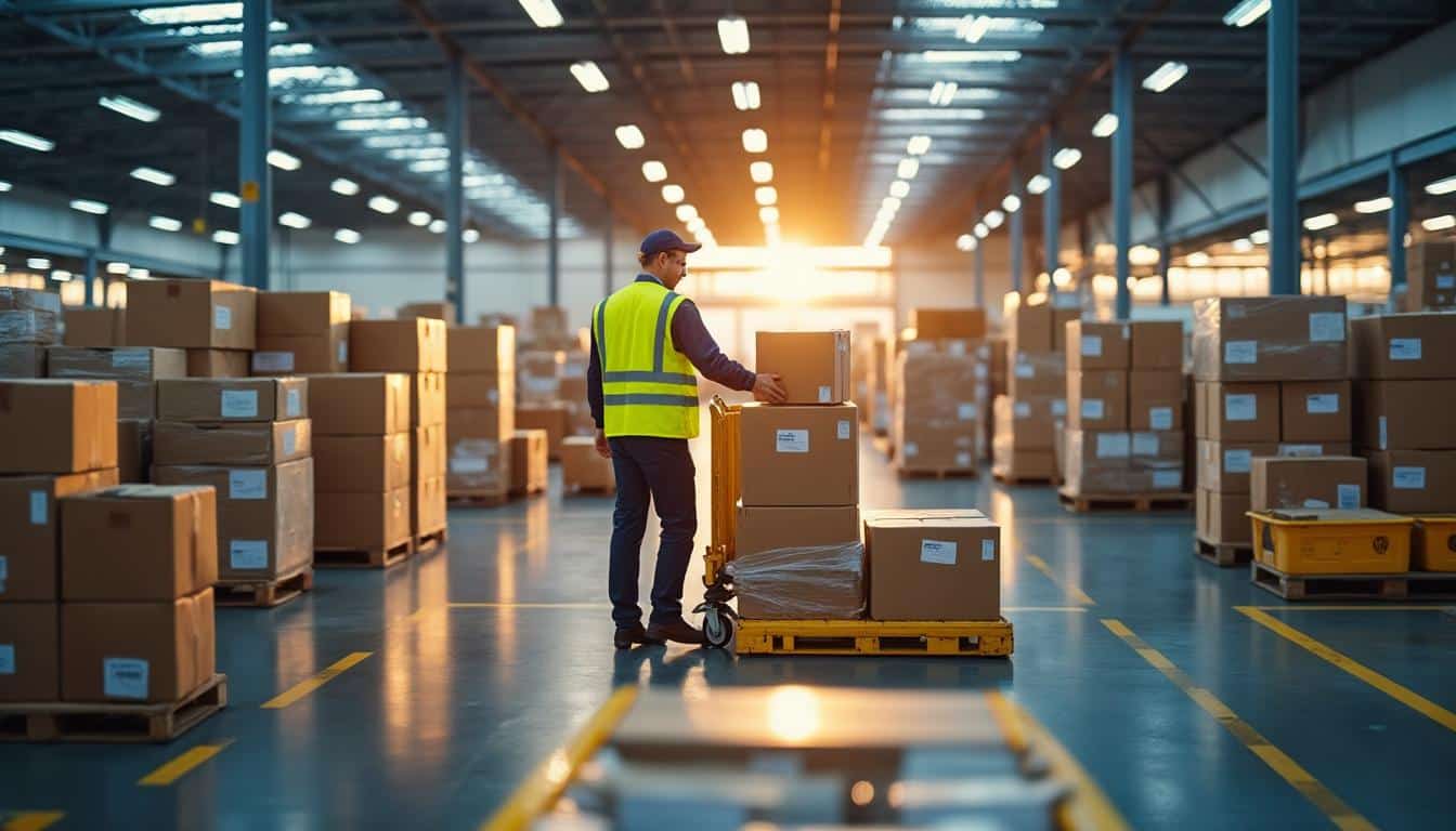 Illustration: Découvrir les tâches quotidiennes exercées par un agent en logistique