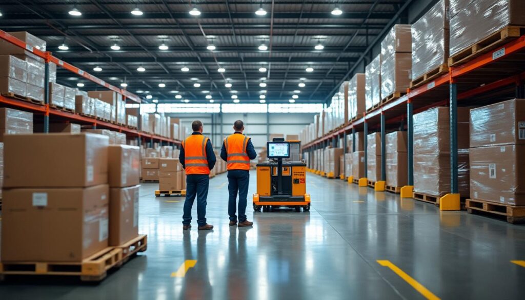 Auchan logistique à Trappes : centre stratégique et innovations clés