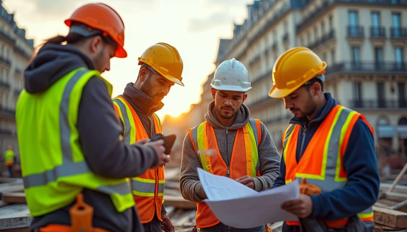 Illustration: Comment comprendre l’intérim dans le secteur du BTP à Paris ?