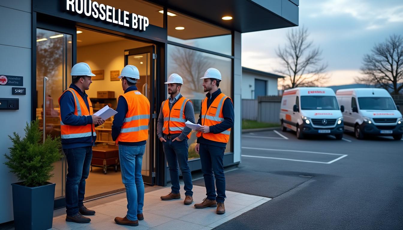 Illustration: Qui est l’entreprise Rousselle BTP ? Informations officielles et légales