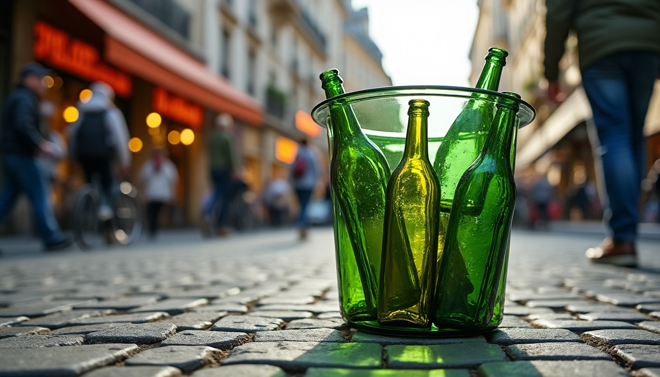 Conteneur de verre à Paris : guide pratique pour recycler efficacement