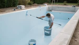 Peindre une piscine en béton sans erreur durablement